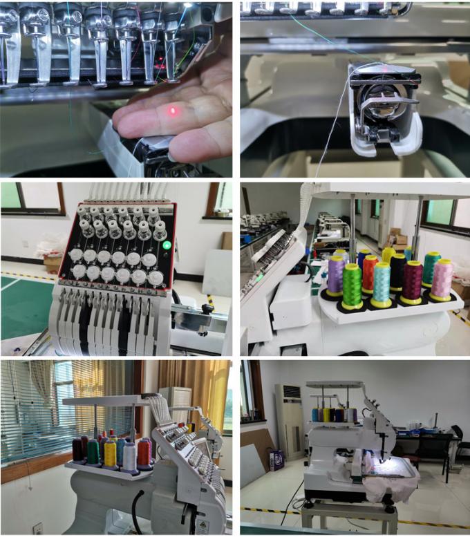 Computergesteuerte Stickmaschine der China-Großhandelsarbeitskleidung auf Verkäufen