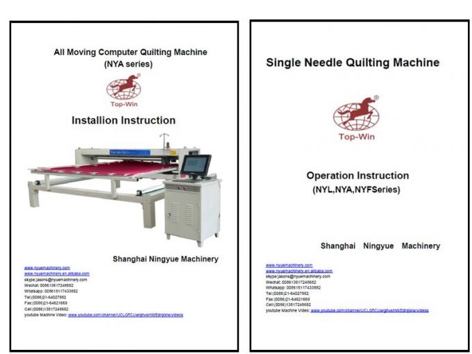 Computergesteuerte steppende Maschine für Quilter-Maschine Nadel TATAMI einzelne, die Nähmaschinen Willow Quilt Looms Long Arms weint