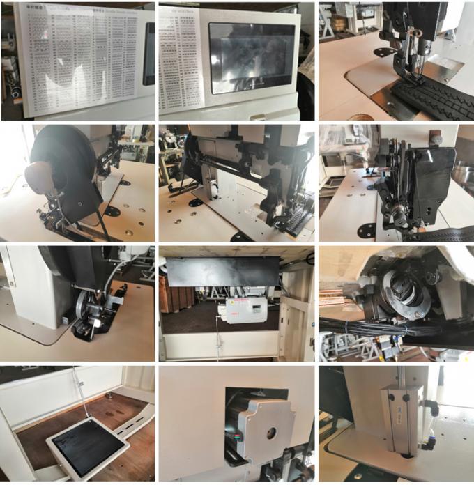 8850 Mokassin-Leder Sofa Sewing Machine mit 200 nähenden Mustern