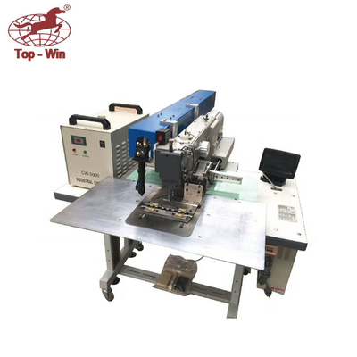 Automatische Laser-Hose keucht welting Tasche placket Industrienähmaschine